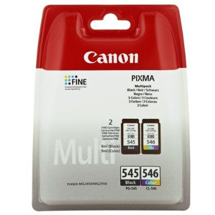 Cartuccia ORIGINALE 8287B005 Canon Multipack PG545 CL546