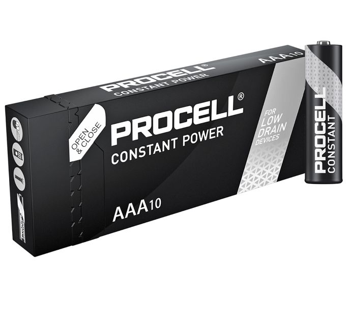Batterie MiniStilo Duracell Procell CONSTANT PC2400 AAA pack da 10