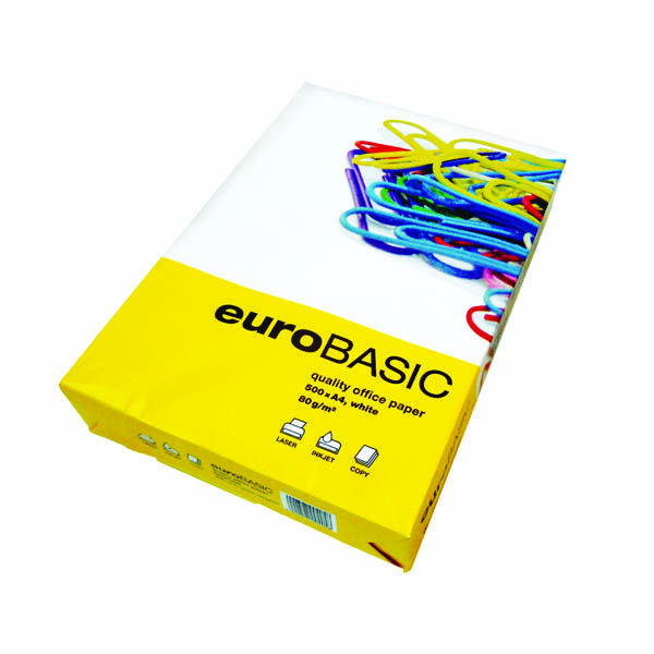Richiedi informazioni su cod. CARTA-A4-EUROB Carta Fotocopie EUROBASIC 80GR  - Formato A4 - Risma da 500 fogli
